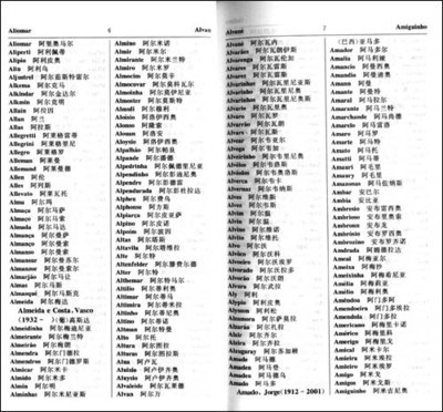 《葡萄牙語(yǔ)姓名譯名手冊(cè)》 新華社譯名室權(quán)威出品，圖書在卓越亞馬遜有售